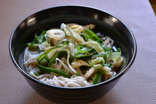 ねぎたっぷりきざみうどん