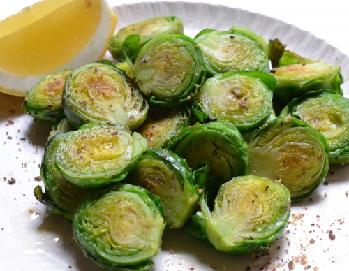 芽キャベツのソテー